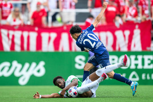 Västerås Haladj-Madiou Keita och Degerfors Elias Barsoum