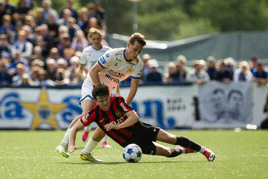 Sirius Oscar Krusnell och Brommapojkarnas Mads Kristian
