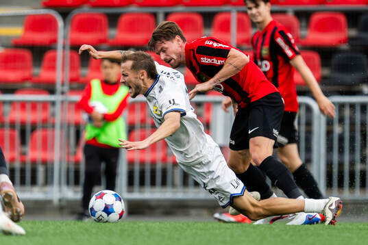 Sirius Melker Heier och Brommapojkarnas Rasmus Örqvist