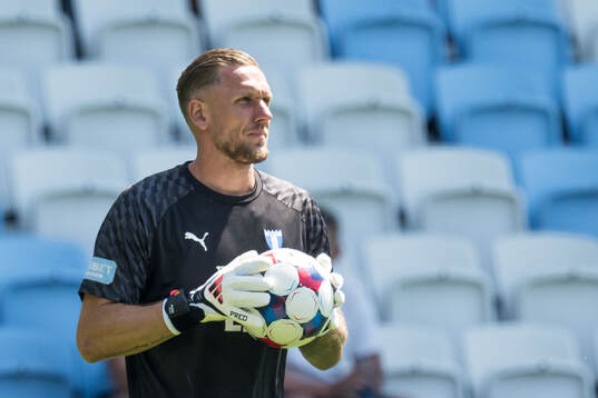 Malmö FFs målvakt Robin Olsen