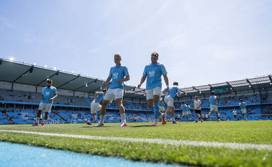 Malmö FFs Otto Rosengren och Jens Stryger Larsen