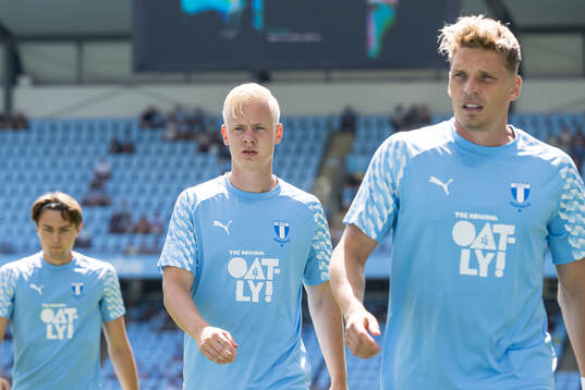 Malmö FFs Otto Rosengren och Jens Stryger Larsen