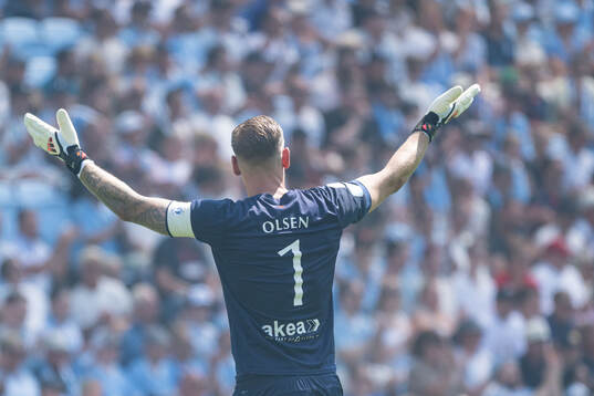 Malmö FFs målvakt Robin Olsen