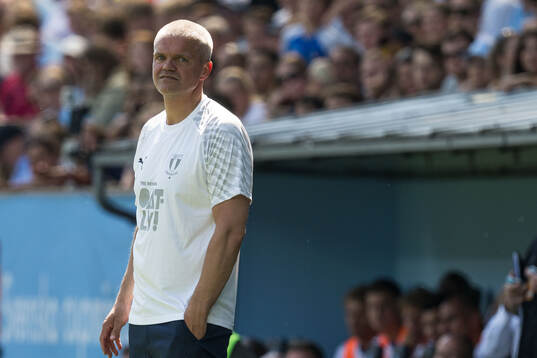 Malmö FFs huvudtränare Gaute Helstrup