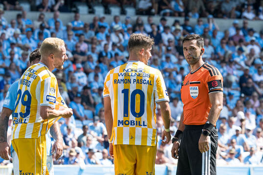 IFK Göteborgs Adam Bergmark Wiberg och Ramon Pascal