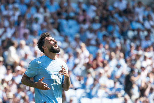 Malmö FFs Sead Haksabanovic reagerar