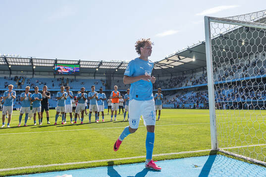 Malmö FFs Anton Höög jublar