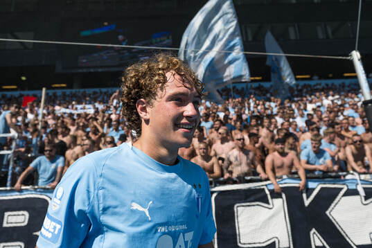 Malmö FFs Anton Höög jublar