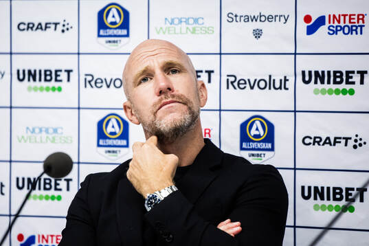 Hammarbys tränare Henrik Rydström