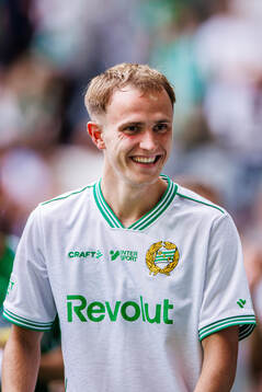 Hammarbys Victor Lind jublar