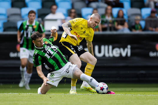 GAIS Samuel Salter och Elfsborgs Thomas Isherwood