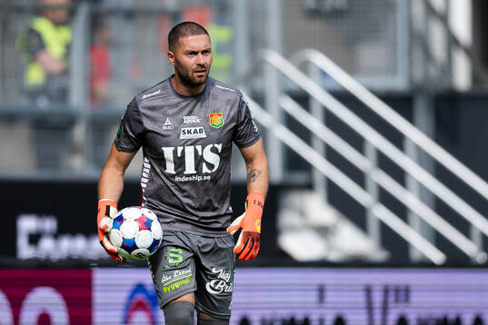 GAIS målvakt Mergim Krasniqi