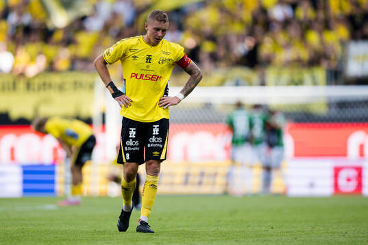 Elfsborgs Sebastian Holmén deppar