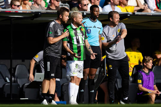 GAIS assisterande tränare Alexander Severin, Jonas