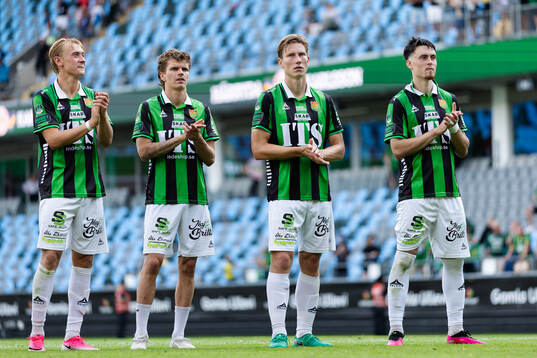 GAIS Henry Sletsjøe, Lucas Hedlund, Robin Frej och Samuel