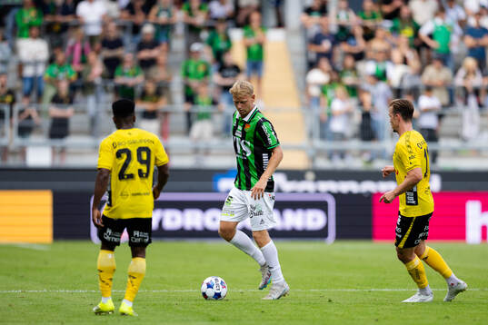 GAIS Joackim Fagerjord och Elfsborgs Simon Olsson