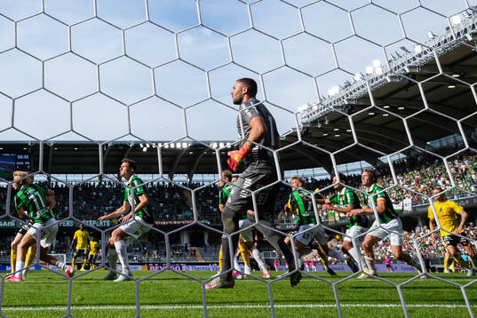 GAIS målvakt Mergim Krasniqi