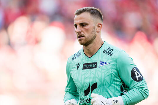Goalkeeper Jacob Pryts Larsen of Start