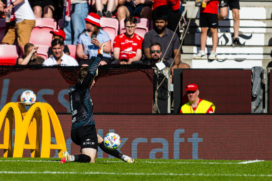 Goalkeeper Mathias Dyngeland of Brann