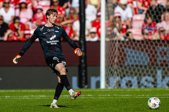 Goalkeeper Mathias Dyngeland of Brann