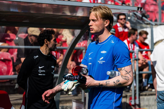 Goalkeeper Simen Vidtun Nilsen of Brann