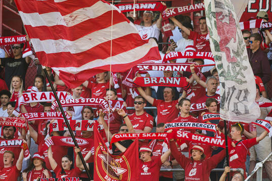 Spectators in the stands