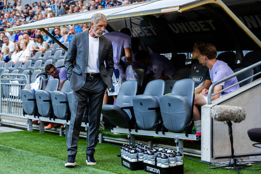 Halmstads tränare Stuart Baxter