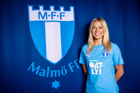 Malmö FF presenterar Charlotte Grant som ny spelare