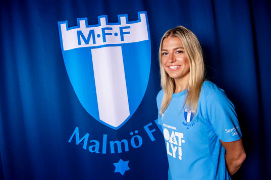 Malmö FF presenterar Charlotte Grant som ny spelare