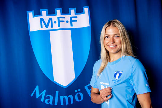 Malmö FF presenterar Charlotte Grant som ny spelare
