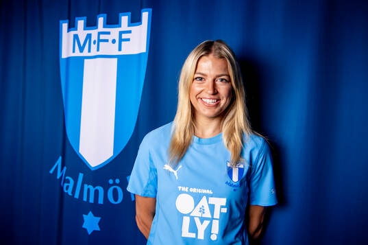 Malmö FF presenterar Charlotte Grant som ny spelare