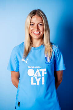 Malmö FF presenterar Charlotte Grant som ny spelare