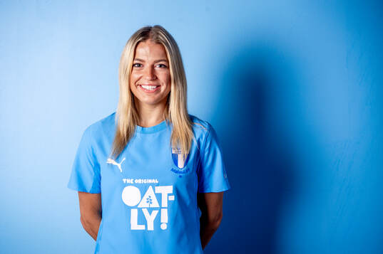 Malmö FF presenterar Charlotte Grant som ny spelare