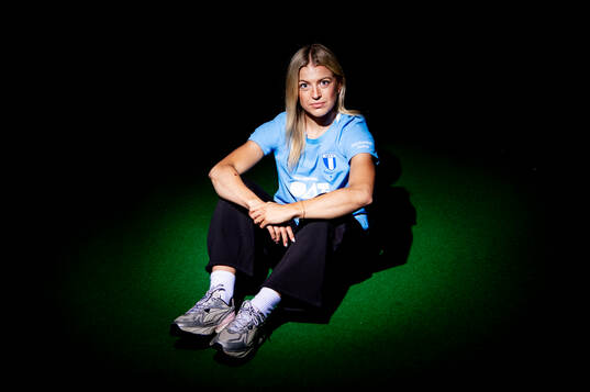 Malmö FF presenterar Charlotte Grant som ny spelare