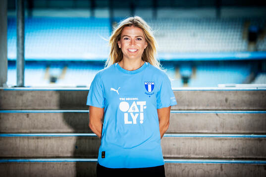 Malmö FF presenterar Charlotte Grant som ny spelare