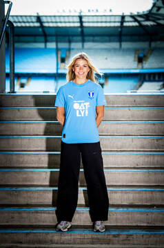 Malmö FF presenterar Charlotte Grant som ny spelare