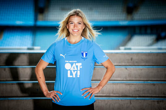 Malmö FF presenterar Charlotte Grant som ny spelare