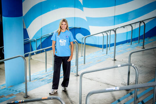 Malmö FF presenterar Charlotte Grant som ny spelare