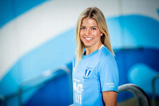 Malmö FF presenterar Charlotte Grant som ny spelare