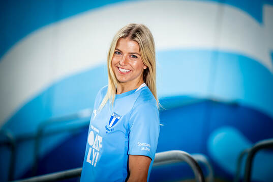 Malmö FF presenterar Charlotte Grant som ny spelare