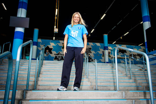 Malmö FF presenterar Charlotte Grant som ny spelare