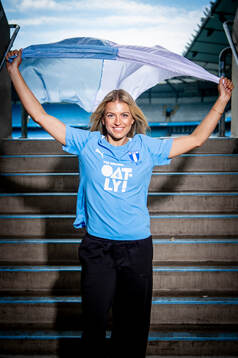 Malmö FF presenterar Charlotte Grant som ny spelare