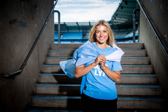 Malmö FF presenterar Charlotte Grant som ny spelare