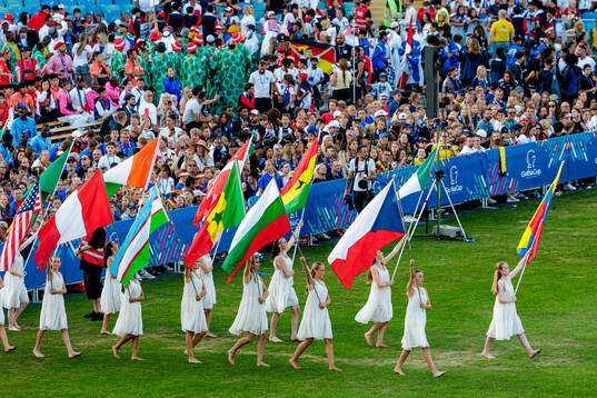 under invigningen av Gothia Cup