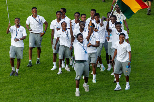 Deltagare från Ghana