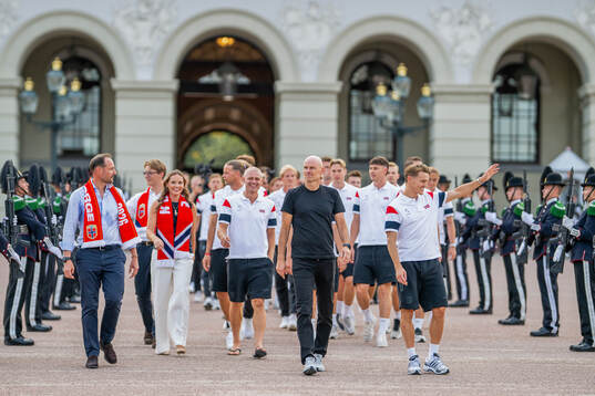 Crown Prince Haakon of Norway, Princess Ingrid Alexandra,