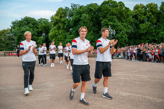 Morten Thorsby, Kristian Thorstvedt and Alexander Sørloth