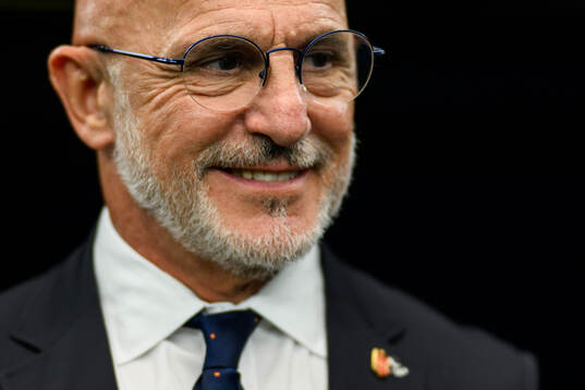 Head coach Luis De La Fuente Castillo of Spain