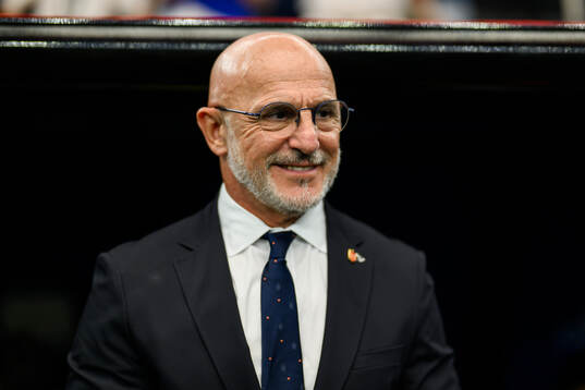 Head coach Luis De La Fuente Castillo of Spain