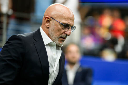 Head coach Luis De La Fuente Castillo of Spain